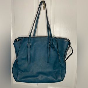 Urban expressions teal laptop bag
